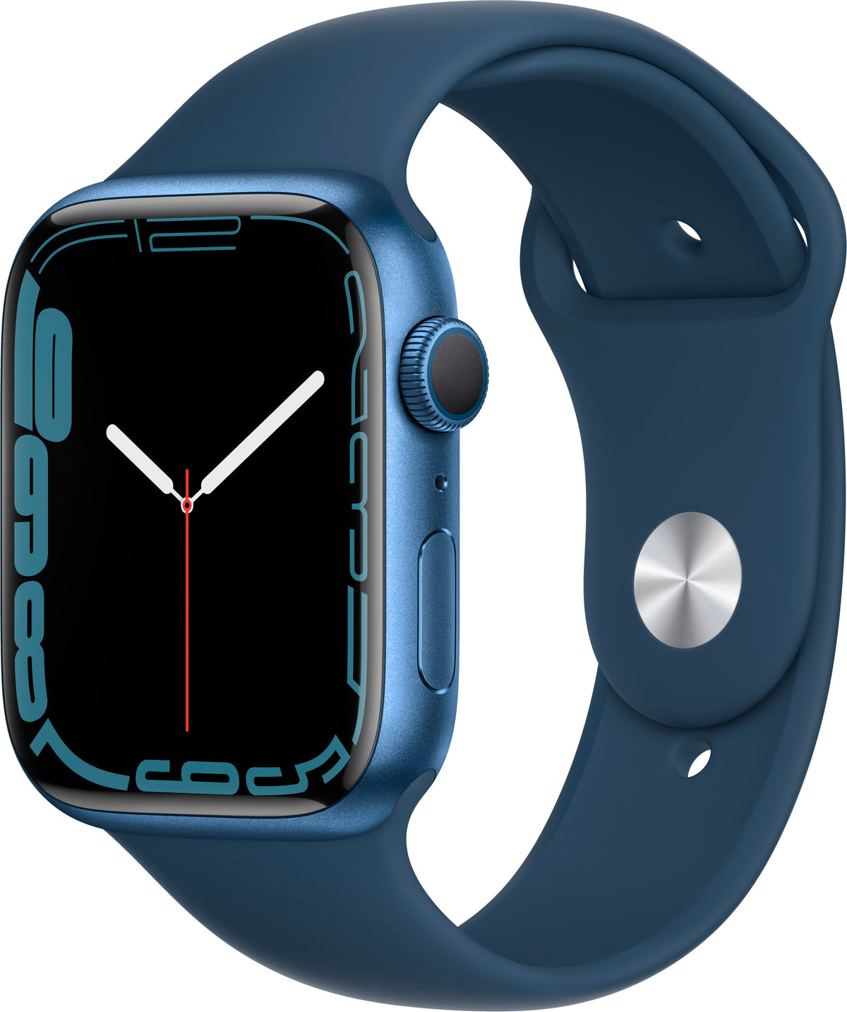 Apple logo Series-7 watch (Blue)