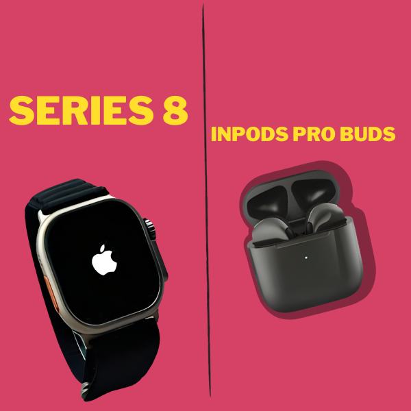 Apple Watch series 8 With Free Inpods Pro Buds