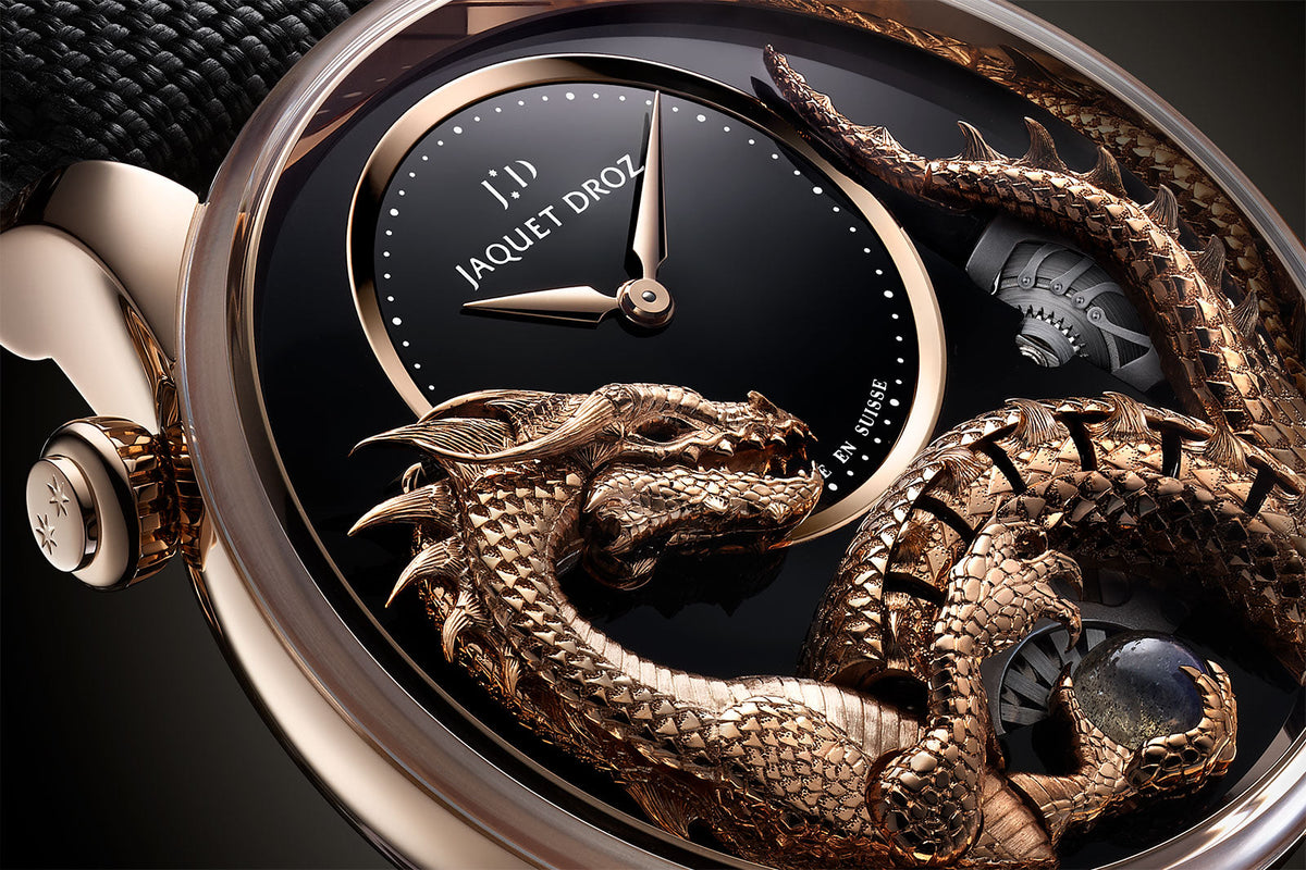 Gold Dragon Luxury Fashion Casual Watch for Men